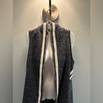 Paper Crane Anthropologie  reversible fringed tassle sleeveless cardigan … Photo 1