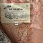 Odd Molly Anthropologie Women’s Embrace Velvet Long Gray-Blue Coat Size 3 Large Photo 4