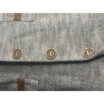 St. John  Collection Blazer Jacket Gold Metallic Tweed  Sz 8 3 Button Front EUC Photo 4