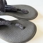 Sanuk  Yoga Sling 2 Print Sandal Black White Boho Aztec Women's Size US 8 Comfort Photo 2