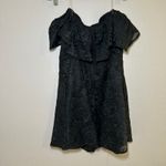 Arula black lace mini dress witchy vamp whimsigoth going out off the shoulder Size XXL Photo 3