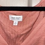 True Craft Drop Shoulder Cardigan-Style Top in Dusty Pink Photo 2