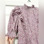 Tuckernuck Hyacinth House Purple Floral Periwinkle Mini Dress Size XS Photo 5