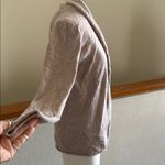 Neiman Marcus  Beige Cashmere Knit cardigan medium Photo 3