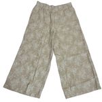 Anthropologie The Somerset Jacquard Pull-On Wide Leg Pants XL Tall NWT Neutral Photo 6