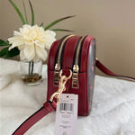 Coach Jes Crossbody In Signature Canvas With Heart Petal Print c7617 Photo 1
