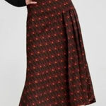 ZARA ✨ Geometric Print Sz Medium Skirt✨ Photo 0