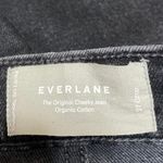 Everlane  Original Cheeky Women's Black Straight High Waist Denim Jeans Pants 27 Photo 3