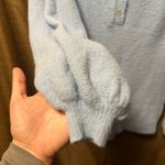 Free People  Woman’s Cozy Fuzzy Long Sleeve Body Suit Size Small Photo 3