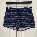 Athleta  Blue & White Stripe Ikat Sway Shorts Size Small Photo 6
