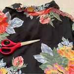 Reformation Women’s Bouquet Jacket Black floral print Made in the USA Photo 13