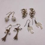Lot Of 4 Costume Earrings Pierced Photo 4