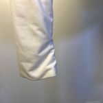 Mistress Rocks Sexy Ruched Cropped Siren White Long Sleeve Top Size Small NEW Photo 9