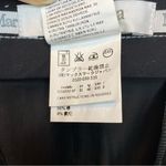 Max Mara Straight-Leg Tailored Business Casual Pants Lightweight Cotton Black 12 Photo 12