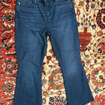 frame denim FRAME Le High Flare Jeans Dark Wash Stretch Denim Stormy Indigo Women’s 30 Photo 0