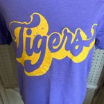 Bella Canvas  Clemson Tigers Groovy Tee Short Sleeve Sports Football Sz Med NWT Photo 1