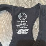 Disney Project X women’s black racerback medium Happiest lifts  kettlebell tank Photo 2