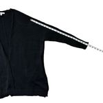 Skinnygirl Sundazed Open Front Oversized Cardigan w/ Pockets Black Sz Medium Photo 10