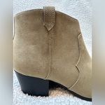 Old Navy  Olive Faux-Suede Ankle Boots Photo 12