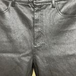 Coach Stretch Leather Pants Black Women’s Size 10 Photo 6