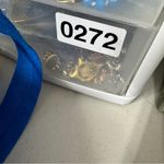 Lia Sophia  Silver Tone Purple Glass Bead Necklace Womens Jewelry Photo 7