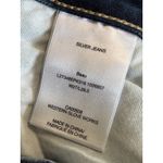 Silver Jeans  Beau Straight Med Wash Mid Rise Size 27x28.5 Western‎ Distress Photo 5