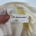 Moving Comfort Bra Womens Medium 34AB-36A Sports Wireless Crossback Ivory Mesh Photo 2
