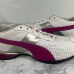 Puma Turin Women's Athletic White Pink Shoe Size 8 #559 Photo 3