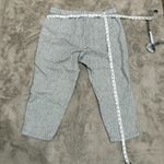 J.Crew Striped linen blend drawstring pant Size 18 casual pull on beach crop White Photo 11