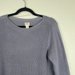 Chico's Womens Knit Metallic Sweater Sz 2 (L) Photo 2
