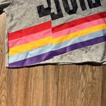 Juicy Couture  y2k graphic crop top oversized gray Photo 2