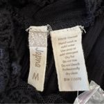 Japna Black High Neckline Sheer Lace Mesh Yoke Halter Top by  Whimsigoth Romantic Photo 8