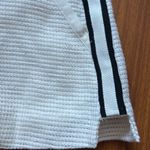 Veronica Beard  White High Waisted Tuxedo Stripe Shorts Photo 2