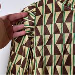 New KITRI Savannah Chocolate Tile Midi Dress sz US 2 Photo 10