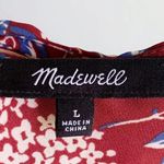Madewell  Bell-Sleeve Tie Top in Antique Flora Sz Large Photo 6