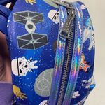 Disney  PARKS Loungefly Pop Star Wars Backpack Bag Blue Green Yellow White‎ Photo 12