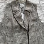 NWT Addison Gray full zip snap button lined vest with pockets, size M outdoors Size M Photo 8