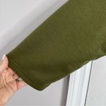 SheIn Olive Green Hooded Cardigan with Tie Waist, Size 2XL Photo 3