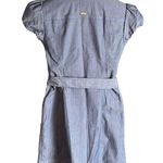 G by Guess  belted denim pinstripe mini dress Photo 8