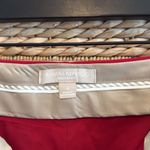 Banana Republic  Mid-Rise Martin Fit Red Woven Career Dress Pant Trouser, 4 Photo 7