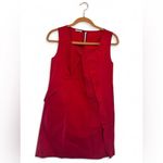 Miu Miu Vibrant Red Mini Shift Dress Size 38 Photo 1