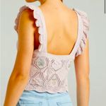 ZARA  Lavender Crochet Crop Top
M Photo 9