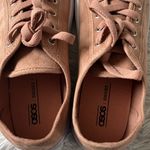 ASOS  DESIGN Women’s Dizzy lace up trainers in warm beige 6 Photo 5
