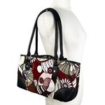 Brighton Matisse Canvas Shoulder Bag Purse Multi Color Floral H5080K Photo 0