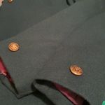 NWT vintage Michelle forest green military double breasted blazer, size 12 Photo 6