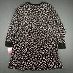 Kate Spade  New York Pajama Dress Womens L Leopard Print Long Sleeve Pockets NWT Photo 9