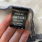 POL Blue Vintage Oversized Washed Out Shacket Photo 9