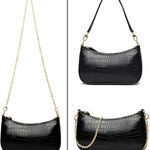 Shoulder Bag Retro Classic Purse Clutch Shoulder Tote HandBag with Zipper Closure for Women Photo 4