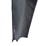 St. John Couture Ponte Knit Ankle Zip Pants Women's Large Black Stretch Career Photo 1