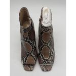 Vince Camuto Fedrilla Open-Toe Snake Print Booties – Size 6.5 New Photo 3